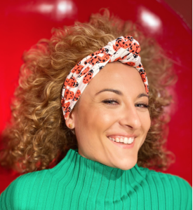 More colore damska bawełniana kolorowa opaska na włosy Lady