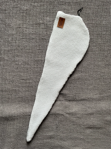 Turban na włosy wafel bawełna 